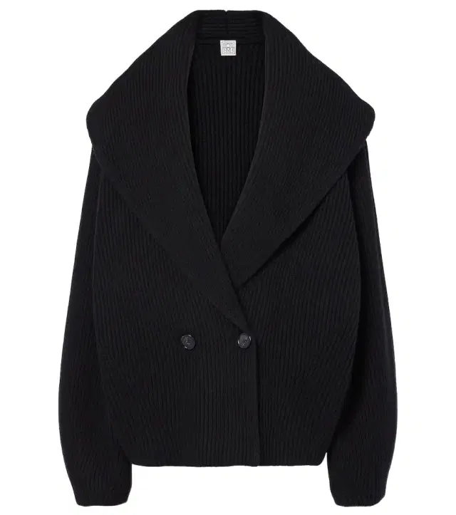 Wool-blend cardigan