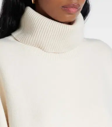 TOTEME Wool and cashmere-blend turtleneck sweater | Thumbnail 5
