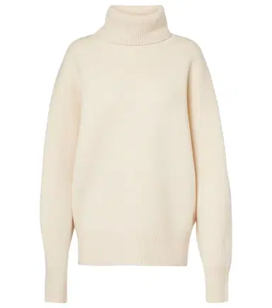 TOTEME Wool and cashmere-blend turtleneck sweater | Thumbnail 1