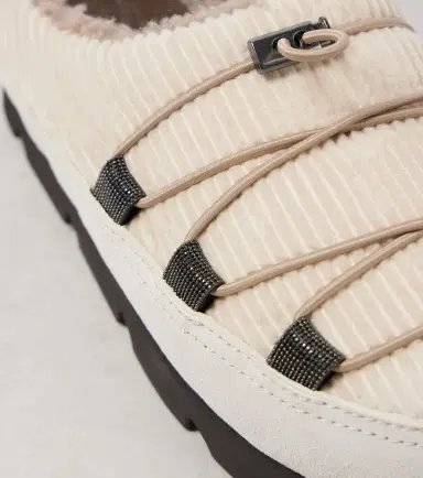 Brunello Cucinelli Chunky shearling-lined slippers | Thumbnail 4 Brunello Cucinelli Chunky shearling-lined slippers | Thumbnail 4