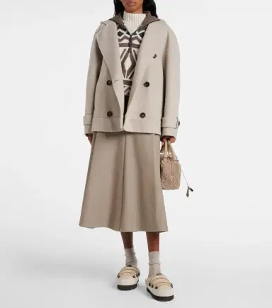 Brunello Cucinelli Chunky shearling-lined slippers | Thumbnail 5 Brunello Cucinelli Chunky shearling-lined slippers | Thumbnail 5