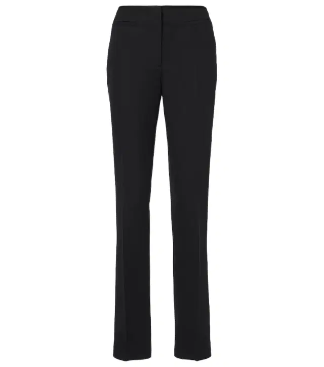 Low-rise slim pants