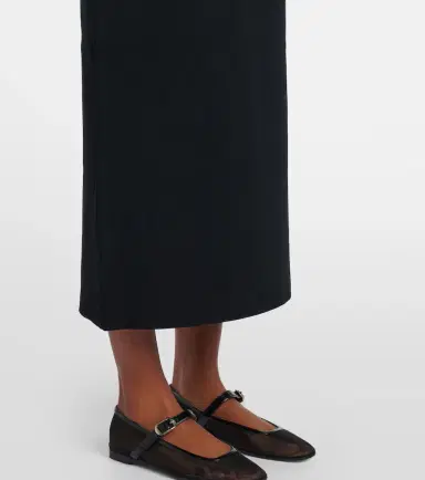 Toteme Knitted off-shoulder midi dress | Thumbnail 5