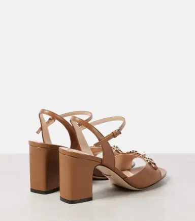 Gucci Lady Horsebit 75 leather sandals | Thumbnail 5 Gucci Lady Horsebit 75 leather sandals | Thumbnail 5