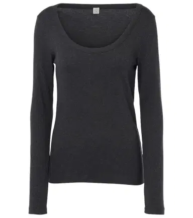 Toteme Ribbed-knit cotton-blend jersey top | Thumbnail 1
