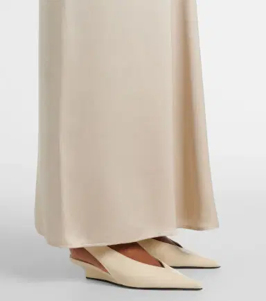 Toteme Bridal Slouch draped satin maxi dress | Thumbnail 2