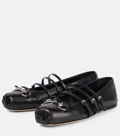 Gucci Horsebit leather ballet flats | Thumbnail 2 Gucci Horsebit leather ballet flats | Thumbnail 2