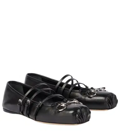 Gucci Horsebit leather ballet flats | Thumbnail 1 Gucci Horsebit leather ballet flats | Thumbnail 1