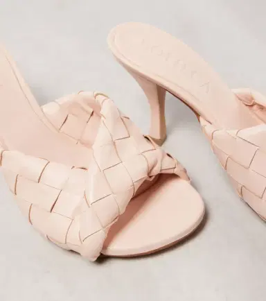 Bottega Veneta Blink 80 Intrecciato leather mules | Thumbnail 4