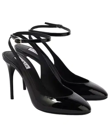 Alaïa Alaïa Décolleté 90 patent leather pumps | Thumbnail 1 Alaïa Alaïa Décolleté 90 patent leather pumps | Thumbnail 1