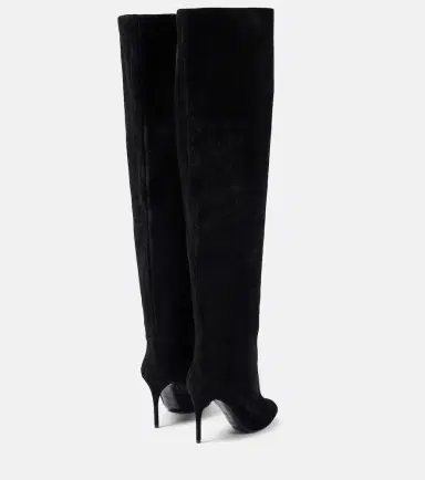 Alaïa Alaïa Decollete Cuissardes suede knee-high boots | Thumbnail 2 Alaïa Alaïa Decollete Cuissardes suede knee-high boots | Thumbnail 2