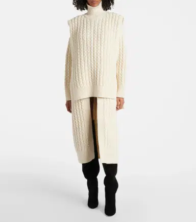 Alaïa Alaïa Decollete Cuissardes suede knee-high boots | Thumbnail 5 Alaïa Alaïa Decollete Cuissardes suede knee-high boots | Thumbnail 5