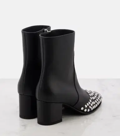 Alaïa Alaïa 60 embellished leather ankle boots | Thumbnail 4 Alaïa Alaïa 60 embellished leather ankle boots | Thumbnail 4