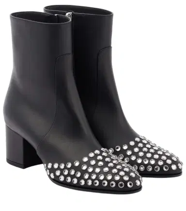 Alaïa Alaïa 60 embellished leather ankle boots | Thumbnail 1 Alaïa Alaïa 60 embellished leather ankle boots | Thumbnail 1