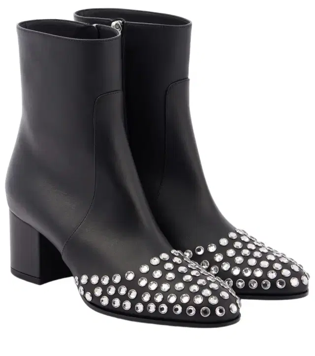 Alaia Alaïa 60 embellished leather ankle boots