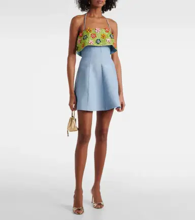 ALÉMAIS Alémais Yasmine embellished minidress | Thumbnail 2 ALÉMAIS Alémais Yasmine embellished minidress | Thumbnail 2
