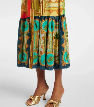 Alemais Alémais Monte printed linen shirt dress | Thumbnail 6