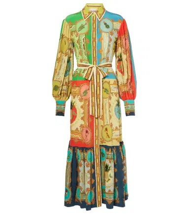 Alemais Alémais Monte printed linen shirt dress | Thumbnail 1