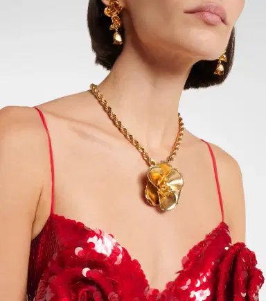 Jennifer Behr Gladiolus pendant necklace | Thumbnail 4