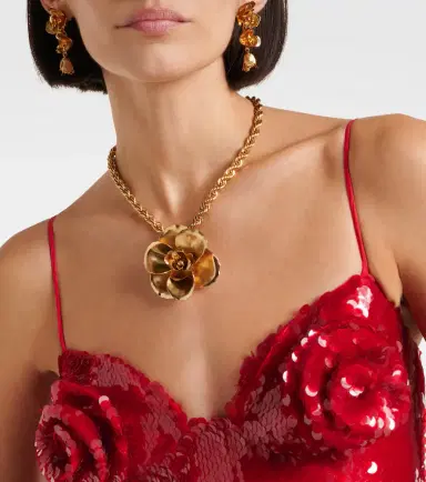 Jennifer Behr Gladiolus pendant necklace | Thumbnail 5