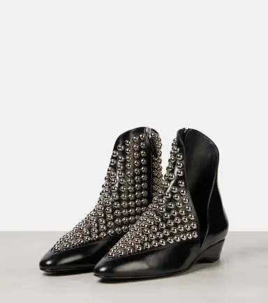 Alaïa Alaïa Studded leather ankle boots | Thumbnail 4 Alaïa Alaïa Studded leather ankle boots | Thumbnail 4