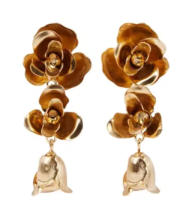 Jennifer Behr Amyrin Small gold-plated drop earrings | Thumbnail 1 Jennifer Behr Amyrin Small gold-plated drop earrings | Thumbnail 1