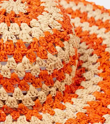 ALÉMAIS Alémais Flame raffia sun hat | Thumbnail 5