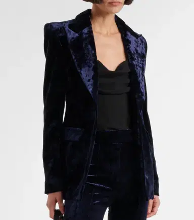 Alex Perry Velvet blazer | Thumbnail 6