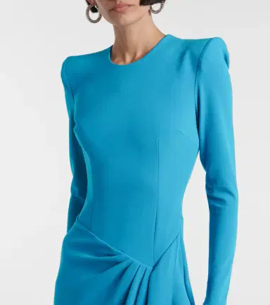 Alex Perry Draped asymmetric crêpe gown | Thumbnail 5