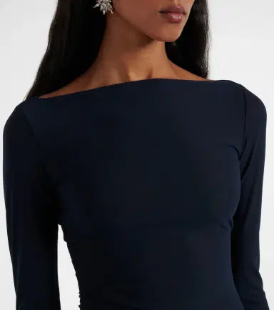 Alex Perry Semi-sheer gathered gown | Thumbnail 3
