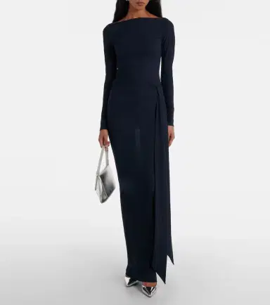 Alex Perry Semi-sheer gathered gown | Thumbnail 4