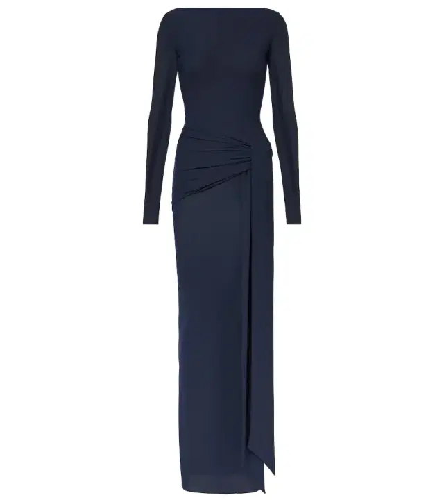 Alex Perry Semi-sheer gathered gown