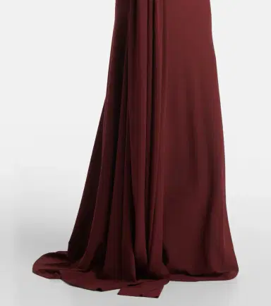 Alex Perry Draped crêpe jersey gown | Thumbnail 2