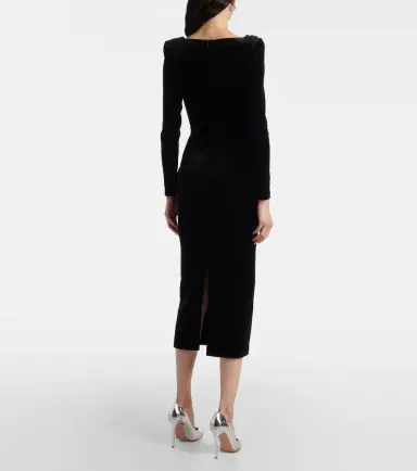 Alex Perry Velvet corset dress | Thumbnail 3