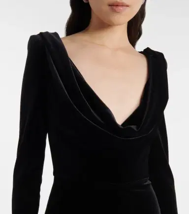 Alex Perry Velvet corset dress | Thumbnail 5