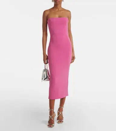 Alex Perry Strapless midi dress | Thumbnail 4