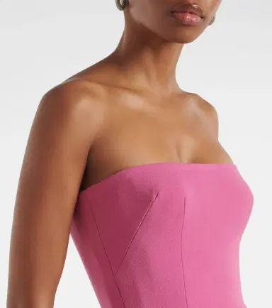 Alex Perry Strapless midi dress | Thumbnail 5
