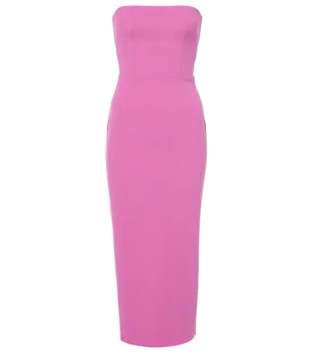 Alex Perry Strapless midi dress