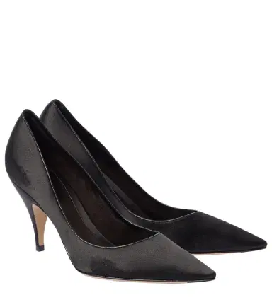 The Row Liisa satin pumps | Thumbnail 1