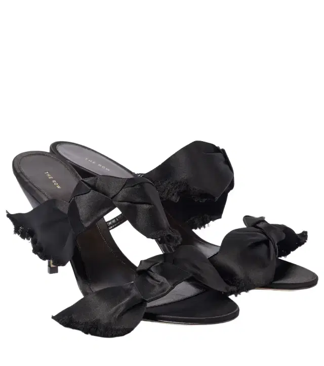 The Row Vika satin sandals