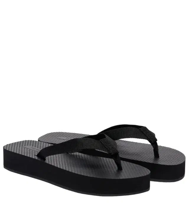 The Row Dune platform thong sandals