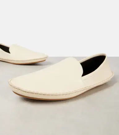 The Row Vasko leather slip-on shoes | Thumbnail 4