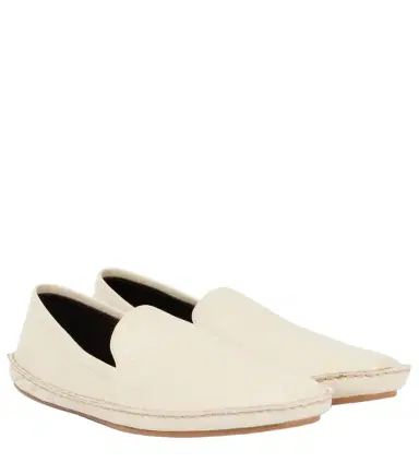 The Row Vasko leather slip-on shoes | Thumbnail 1