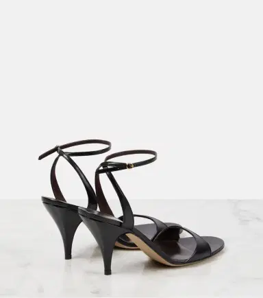 The Row Vika leather slingback sandals | Thumbnail 3