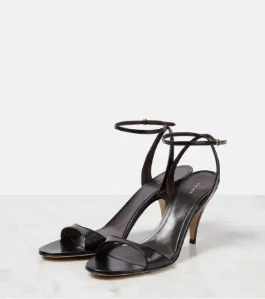 The Row Vika leather slingback sandals | Thumbnail 4
