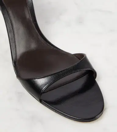 The Row Vika leather slingback sandals | Thumbnail 5