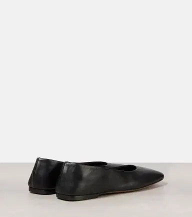 The Row Square leather ballet flats | Thumbnail 4
