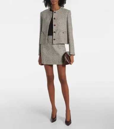 Blaze Milano Blazé Milano Coci linen-blend miniskirt | Thumbnail 2