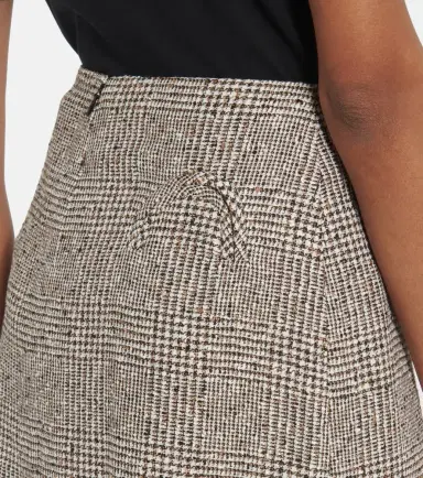 Blaze Milano Blazé Milano Coci linen-blend miniskirt | Thumbnail 3