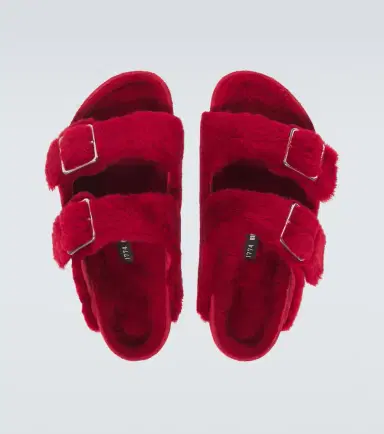 Birkenstock 1774 Arizona 1774 shearling-lined suede sandals | Thumbnail 2 Birkenstock 1774 Arizona 1774 shearling-lined suede sandals | Thumbnail 2